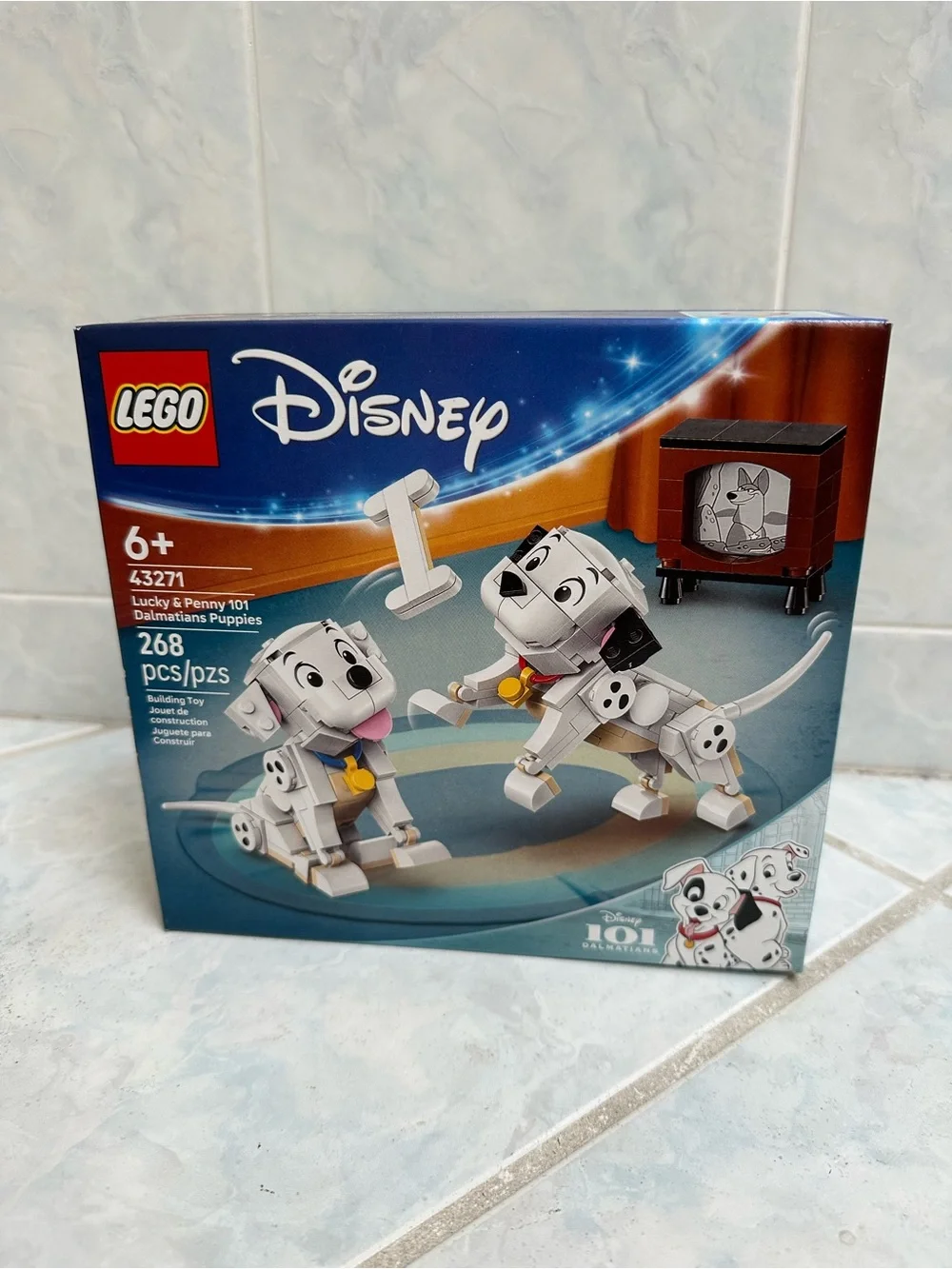 Sealed Lego Lucky & Penny 101 Dalmatians Puppies 43271